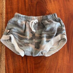 Childhoods Clothing Shorties in Faded Camo
